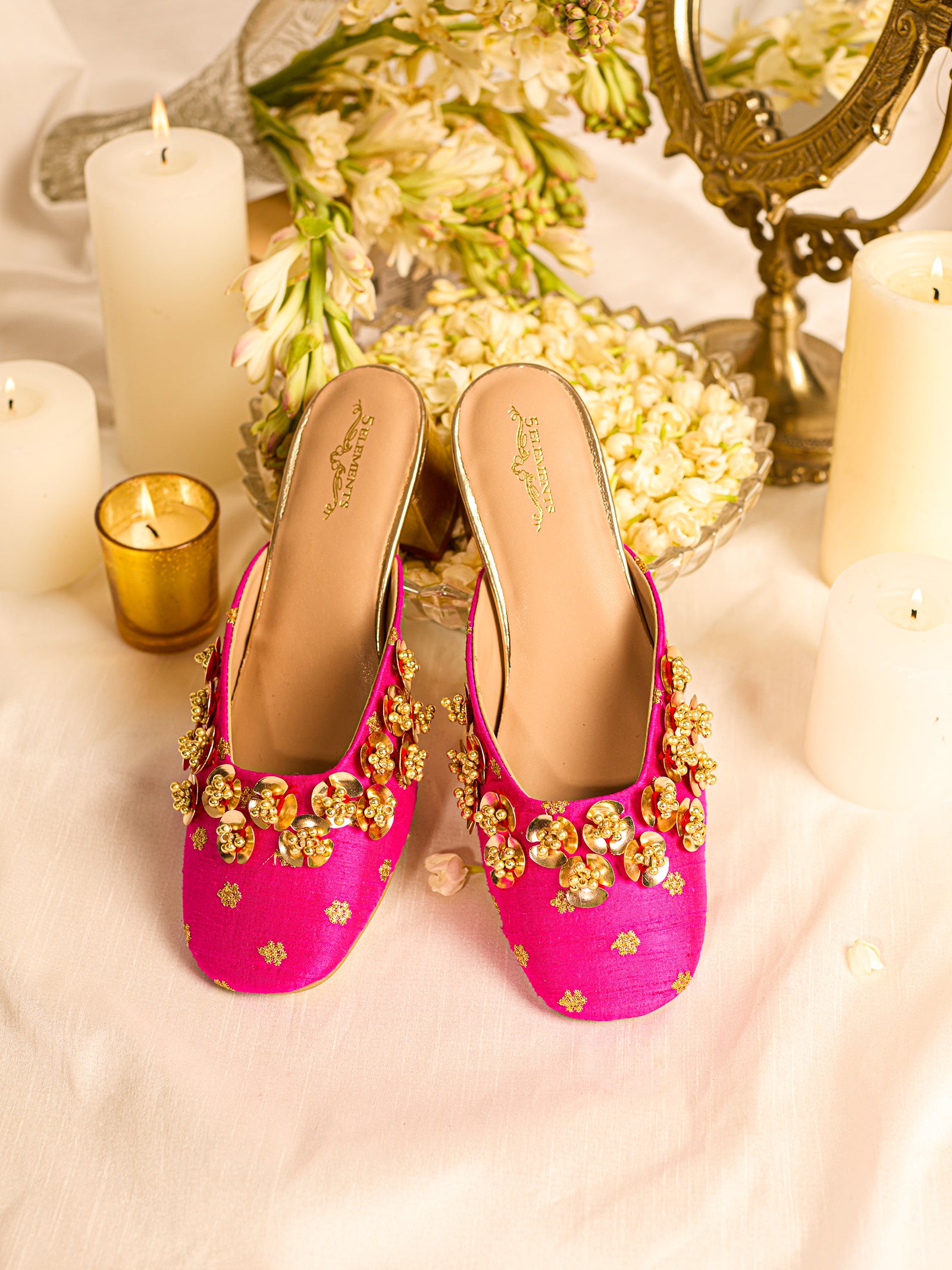 Nabhya Pink (Mule Heel)