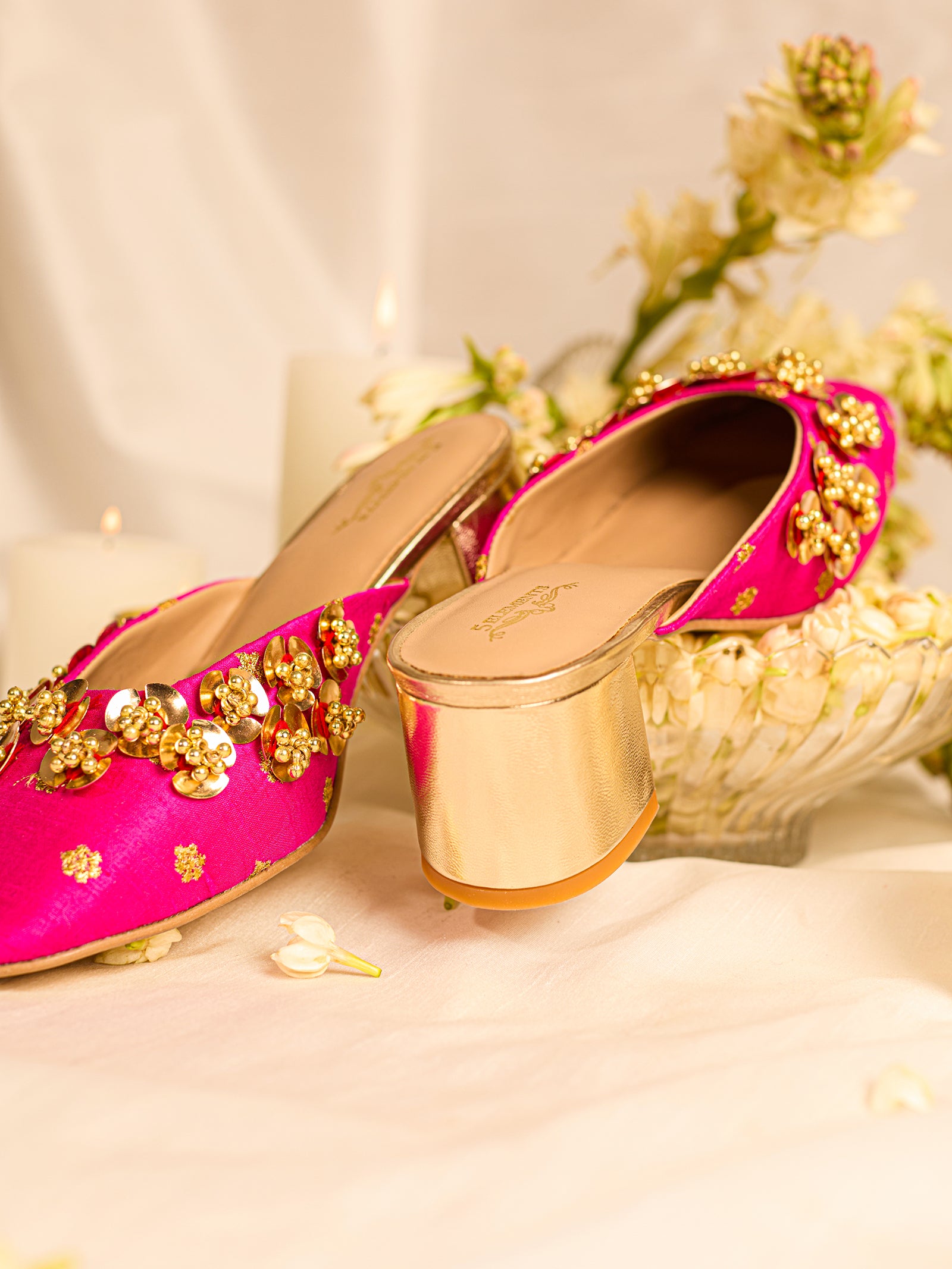 Nabhya Pink (Mule Heel)
