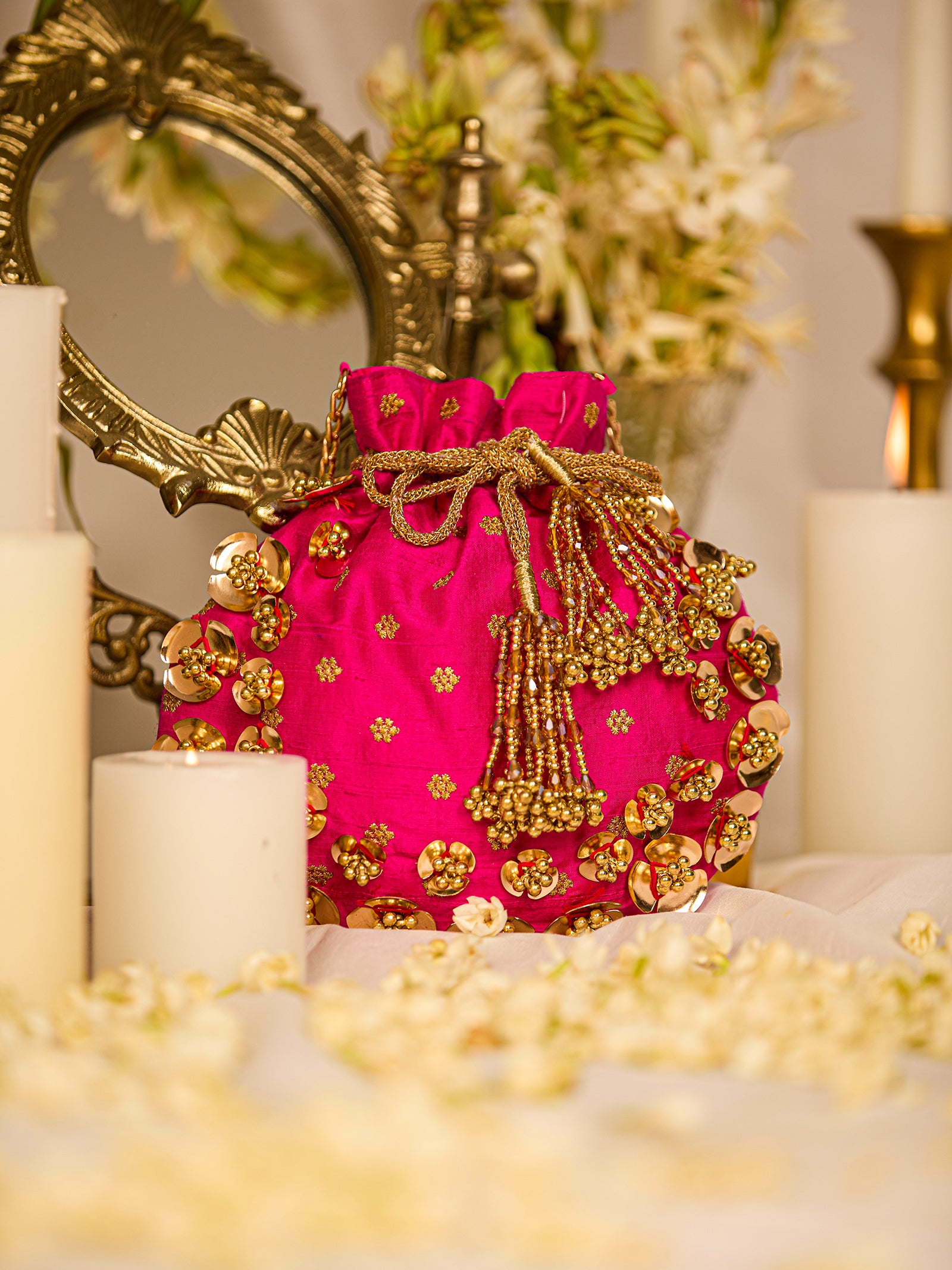 Nabhya Pink (Potli)