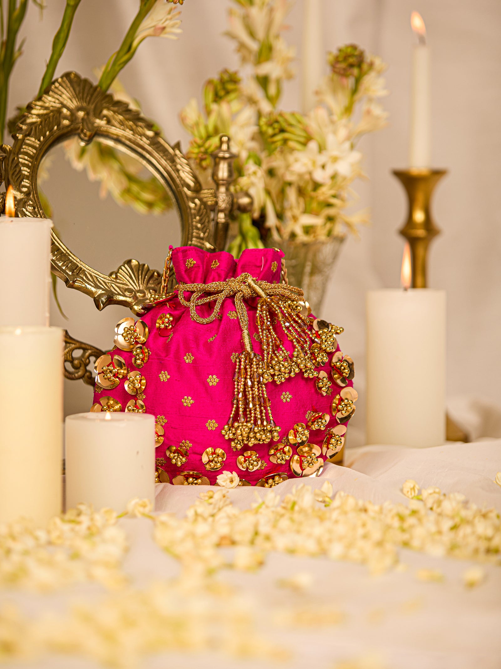 Nabhya Pink (Potli)