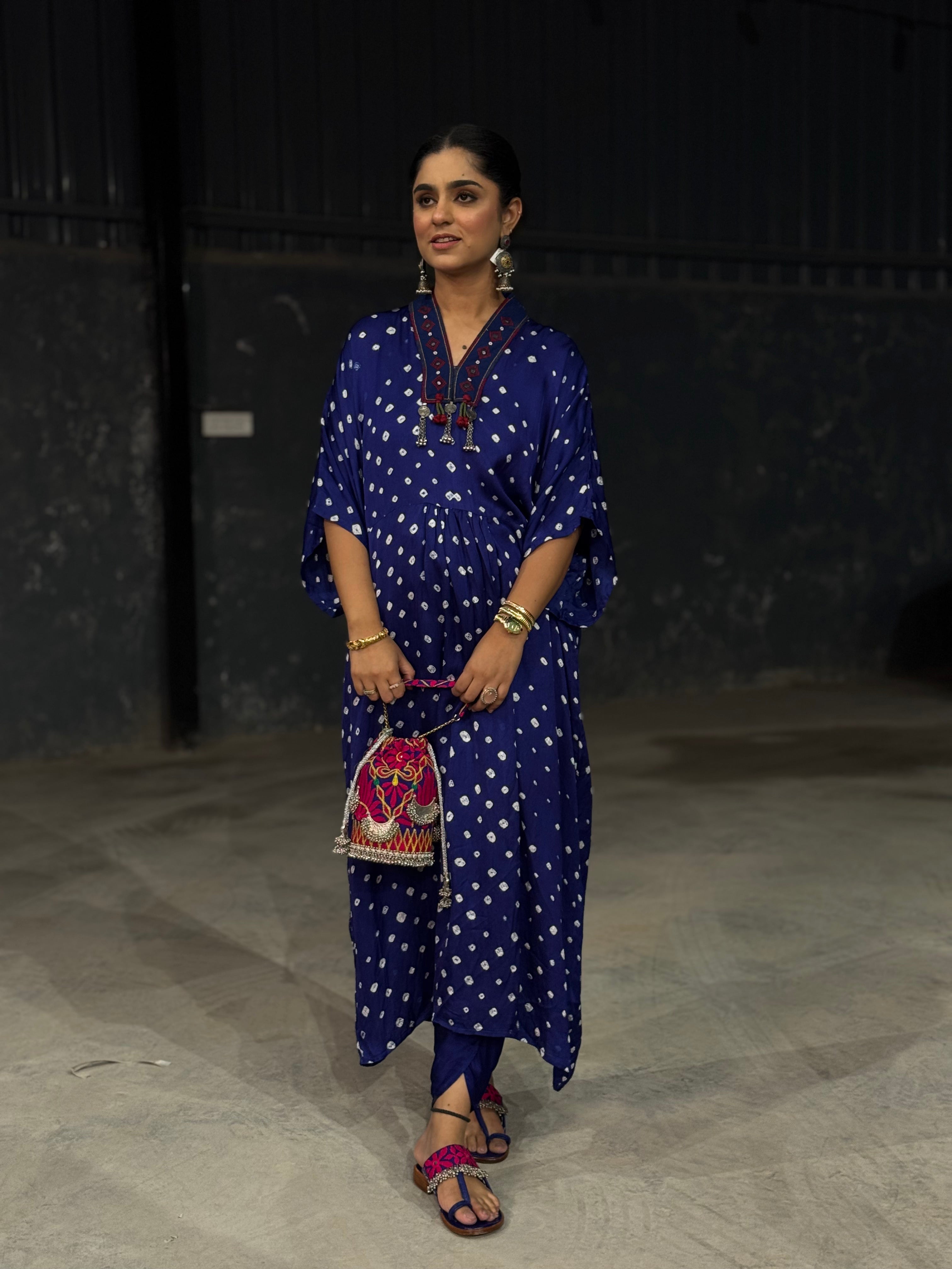 Devadarsana Blue (Kaftan)