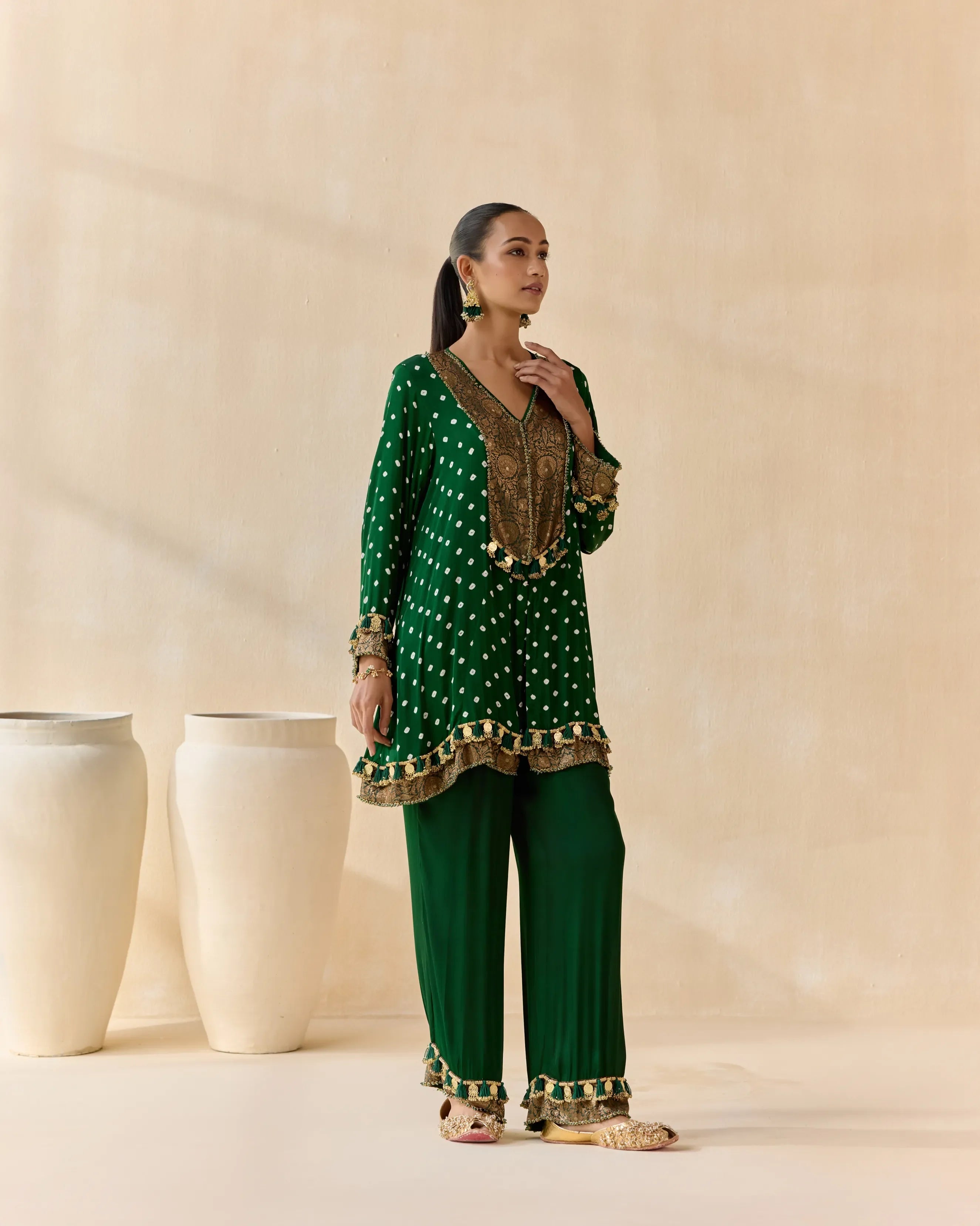 Adhira green (Co Ords)