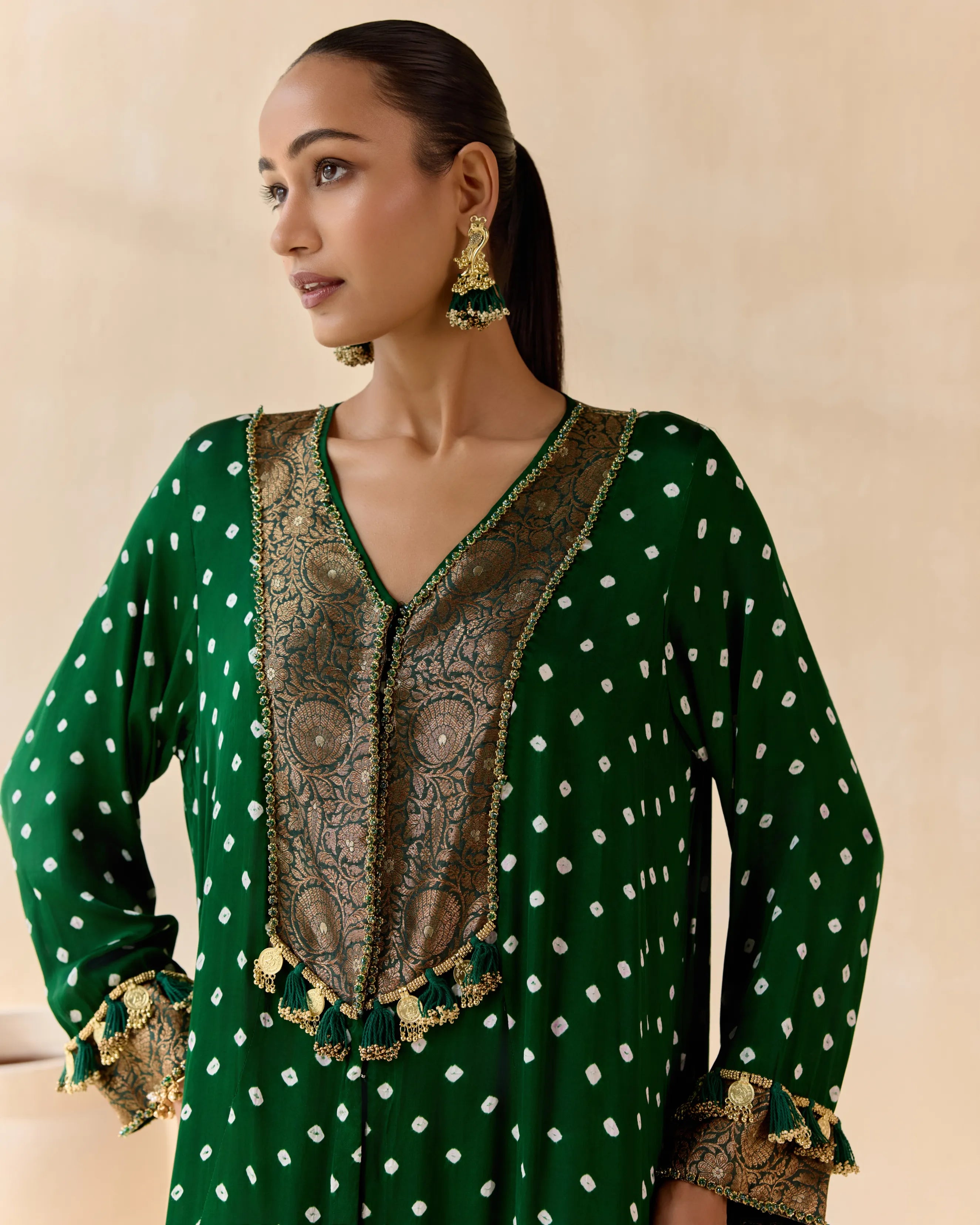 Adhira green (Co Ords)