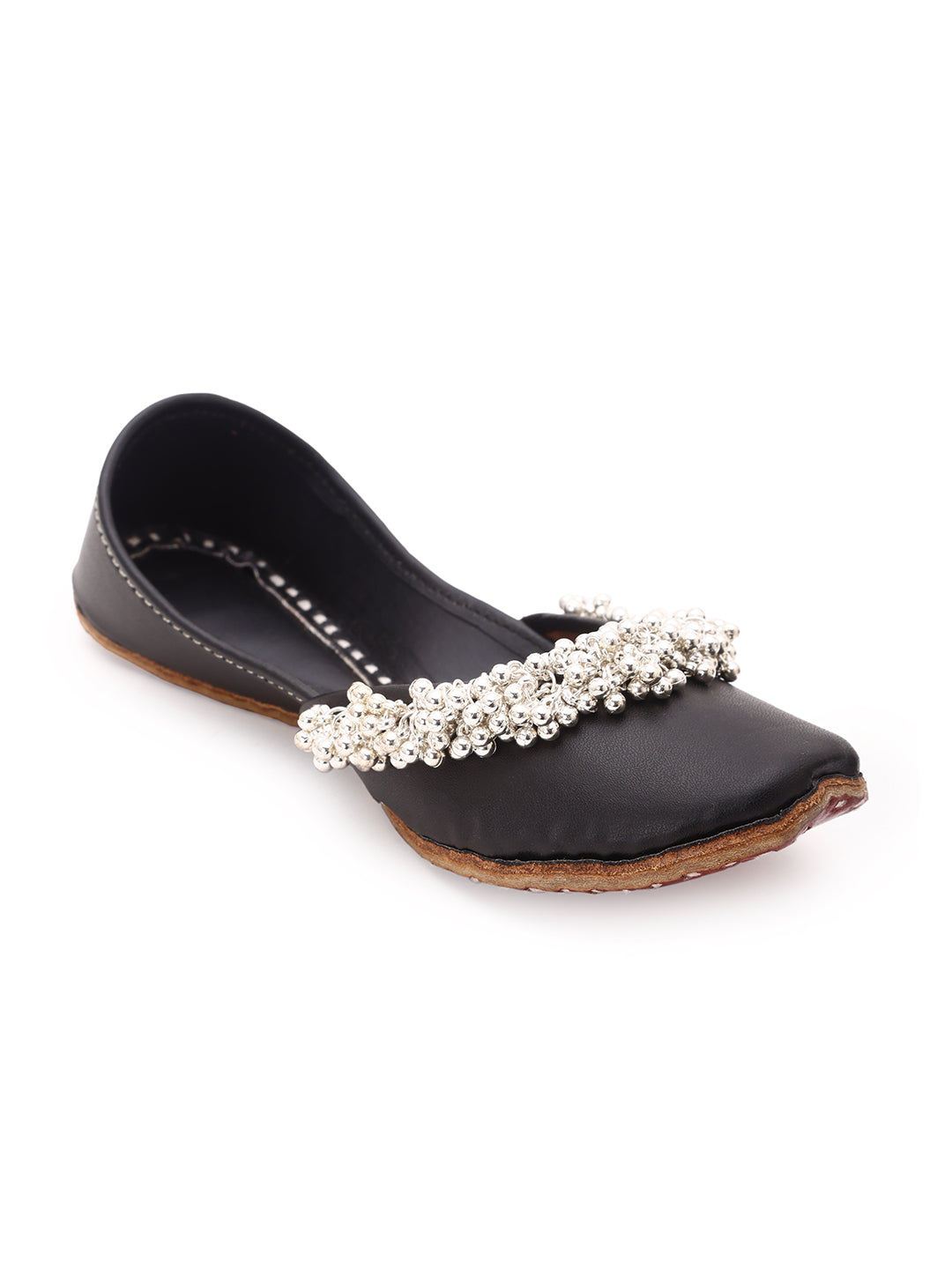 Ghungroo Blast Kids Jutti - Black 5elements
