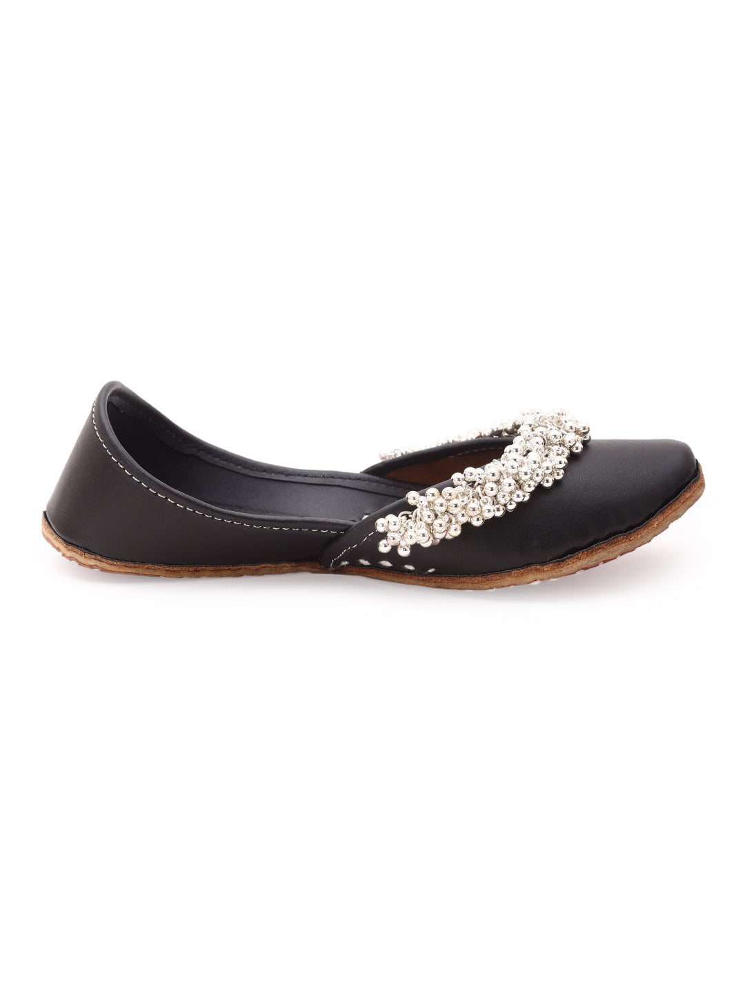 Ghungroo Blast Kids Jutti - Black 5elements