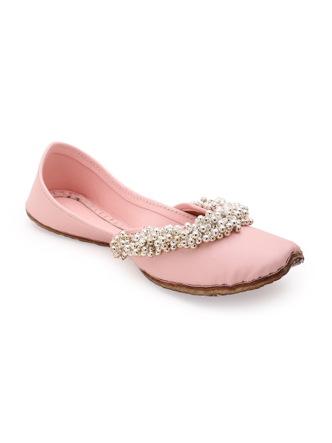 Ghungroo Blast Kids Jutti - Baby Pink 5element