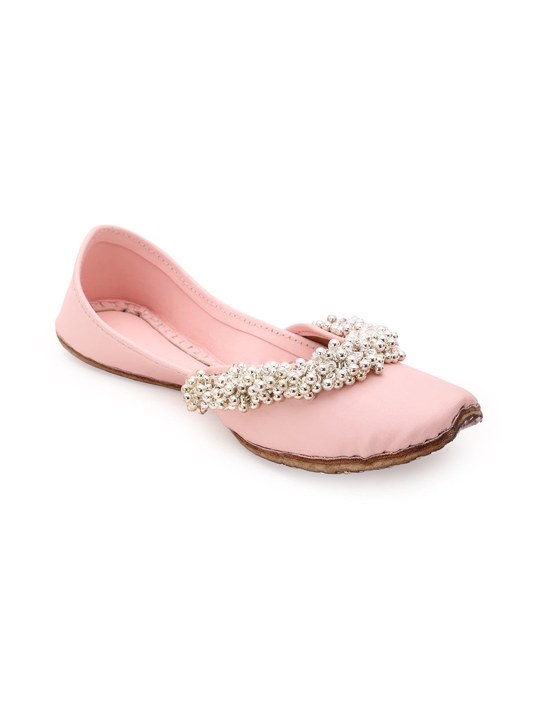Ghungroo Blast Kids Jutti - Baby Pink 5element