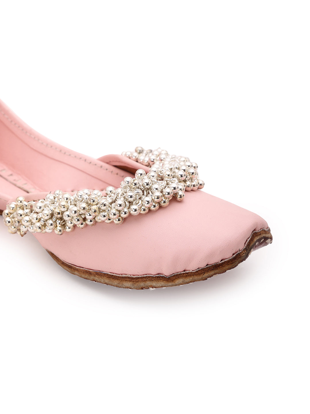 Ghungroo Blast Kids Jutti - Baby Pink 5element