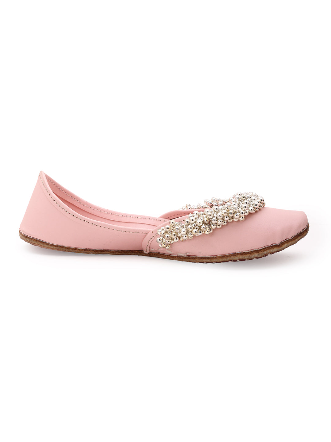 Ghungroo Blast Kids Jutti - Baby Pink 5element