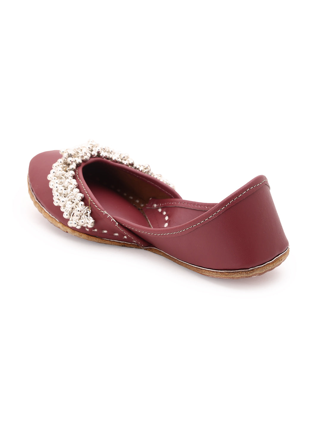 Ghungroo Blast Kids Jutti- Maroon 5elements