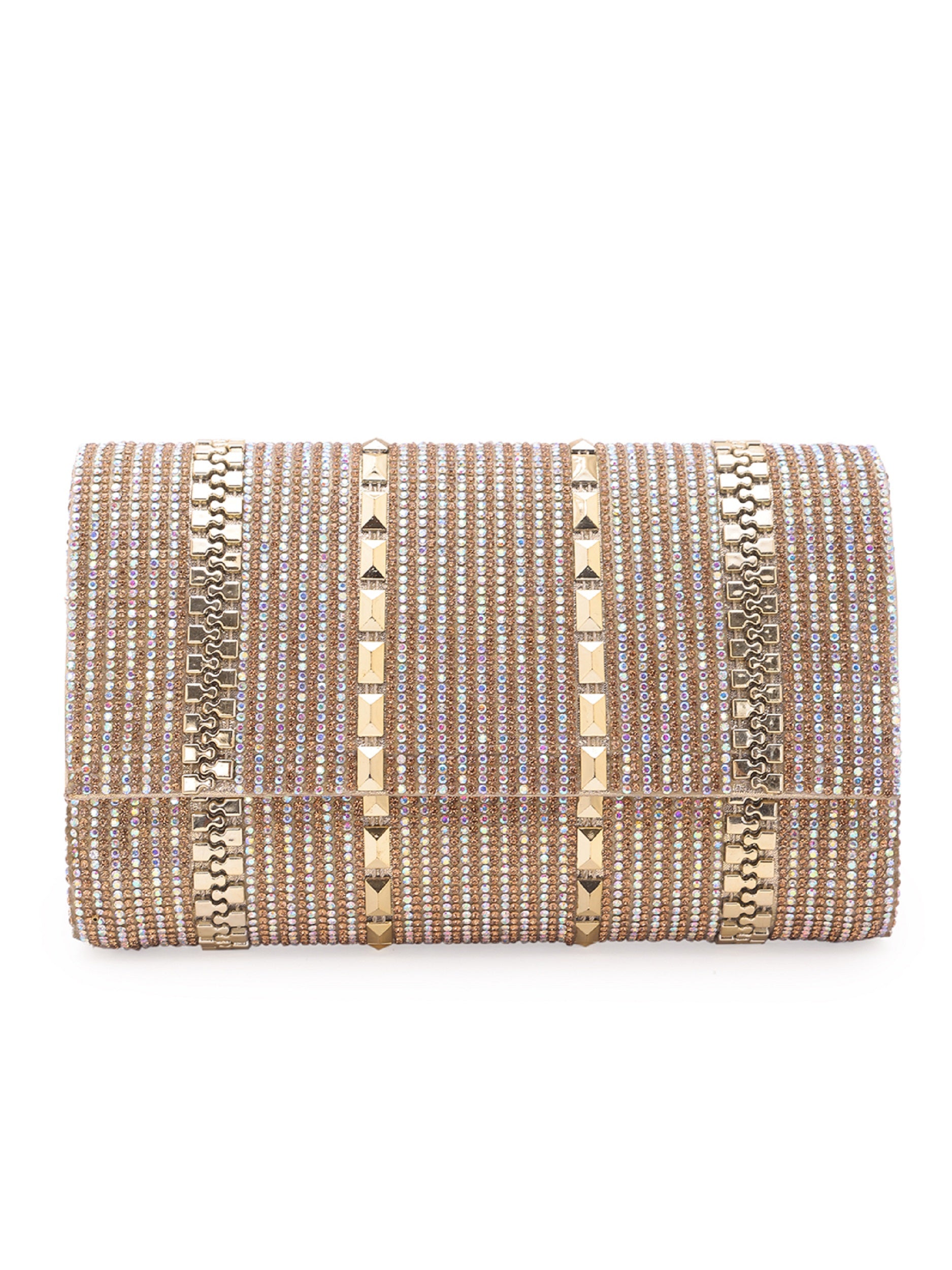 Stone Embroidered Clutch 5elements