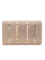 Stone Embroidered Clutch 5elements
