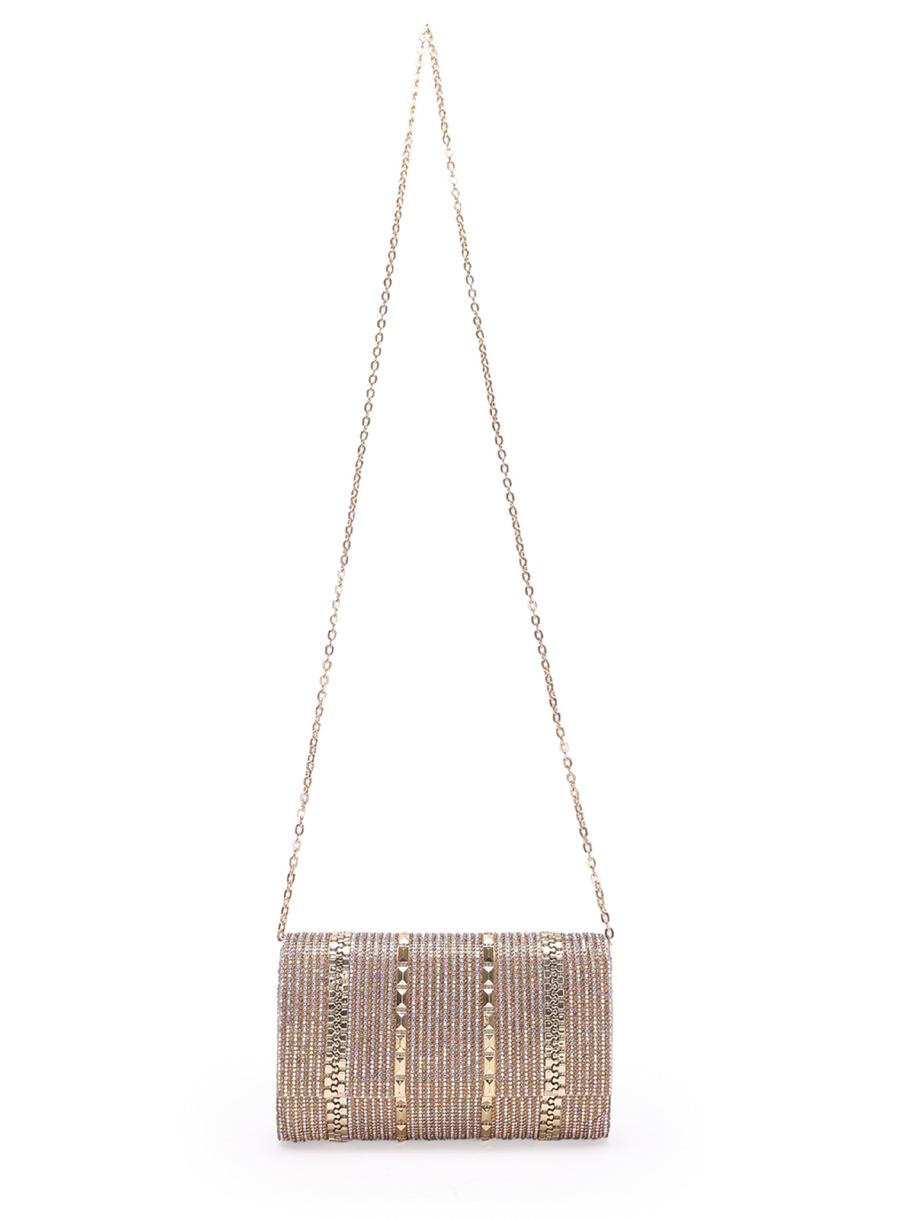 Stone Embroidered Clutch 5elements