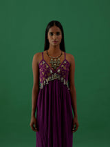 Anushree - purple - 5elements