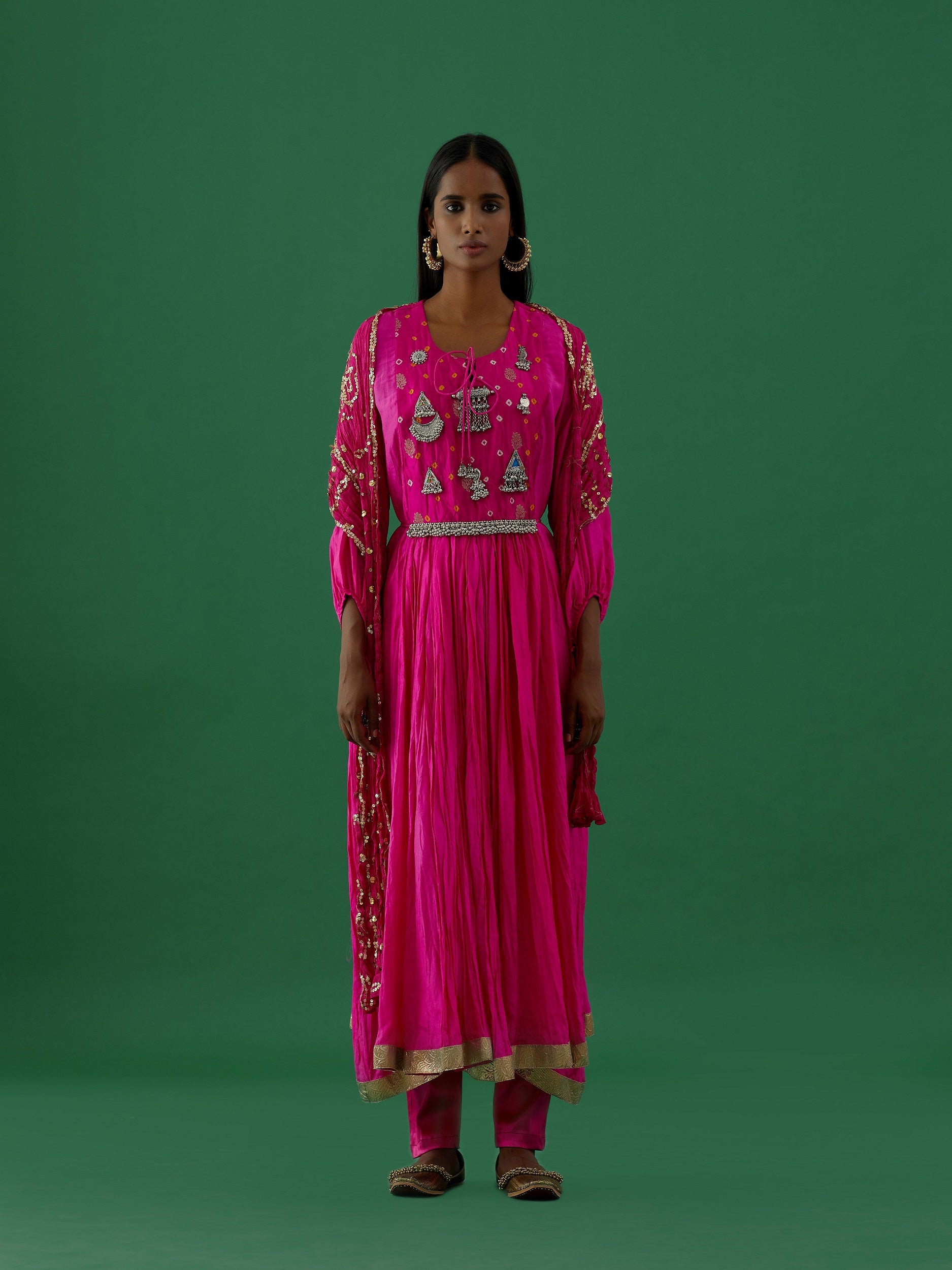 Sarika Pink (Kurta Set)