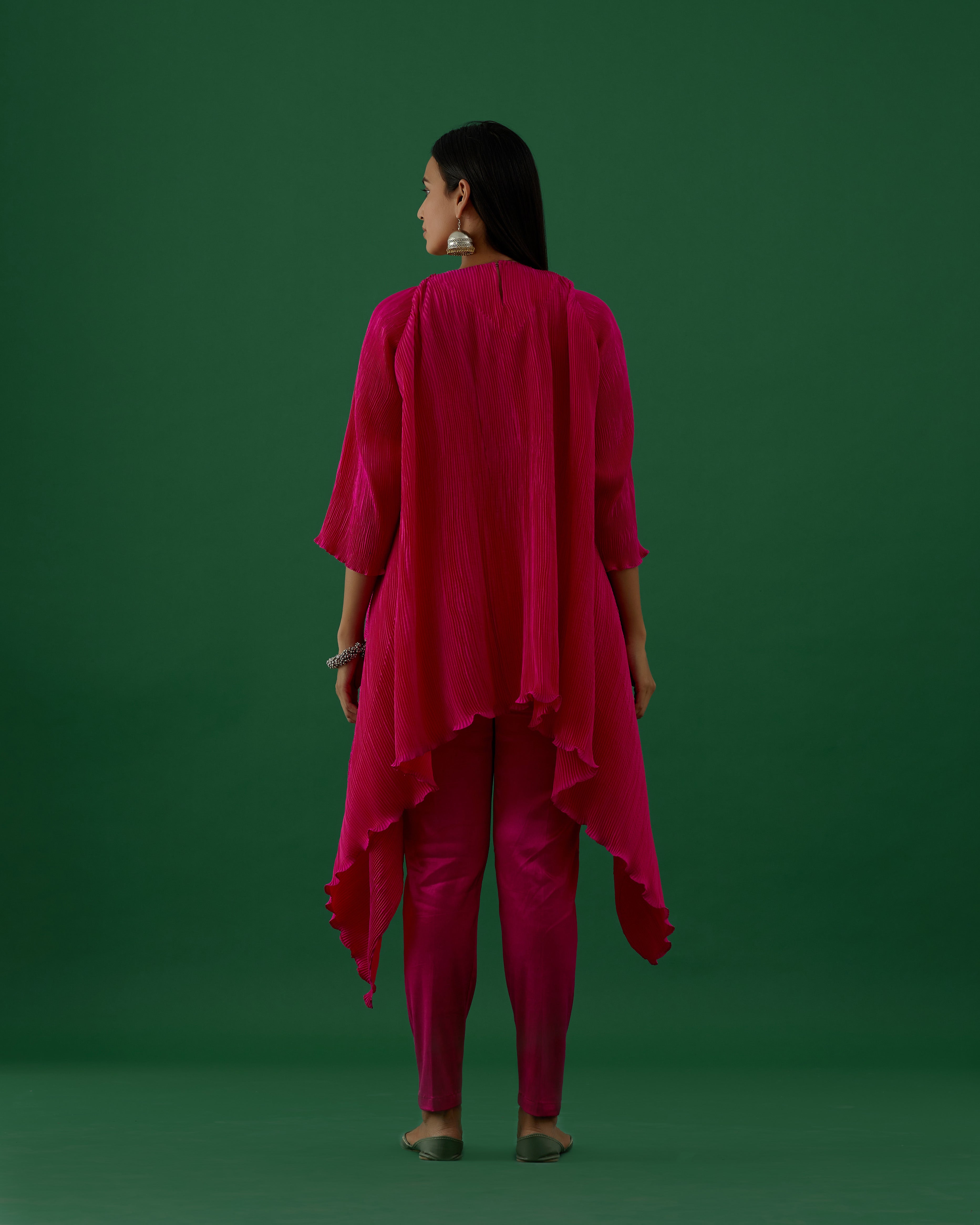 Saanvi - Fuchsia Top - 5elements