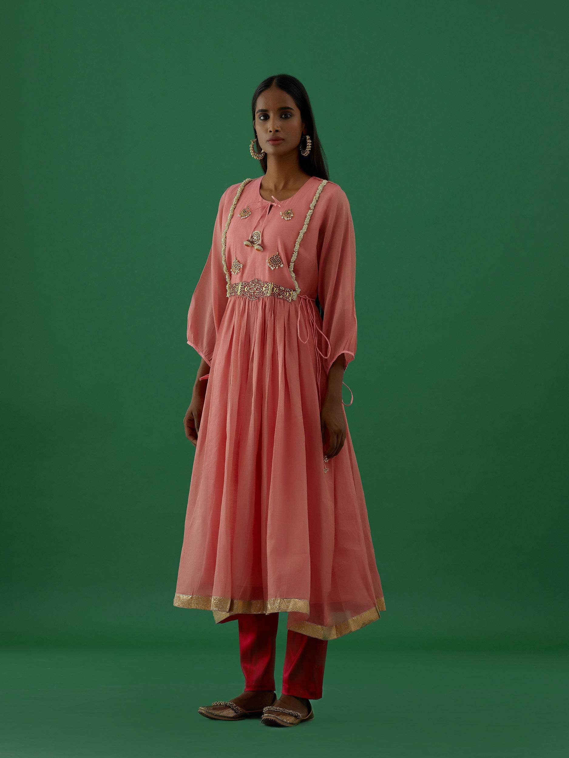 Rutvi Pink (Kurta Set)