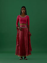 Zohrab Pink (Lehenga) Set