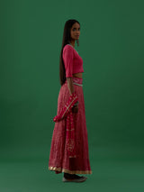 Zohrab Pink (Lehenga) Set