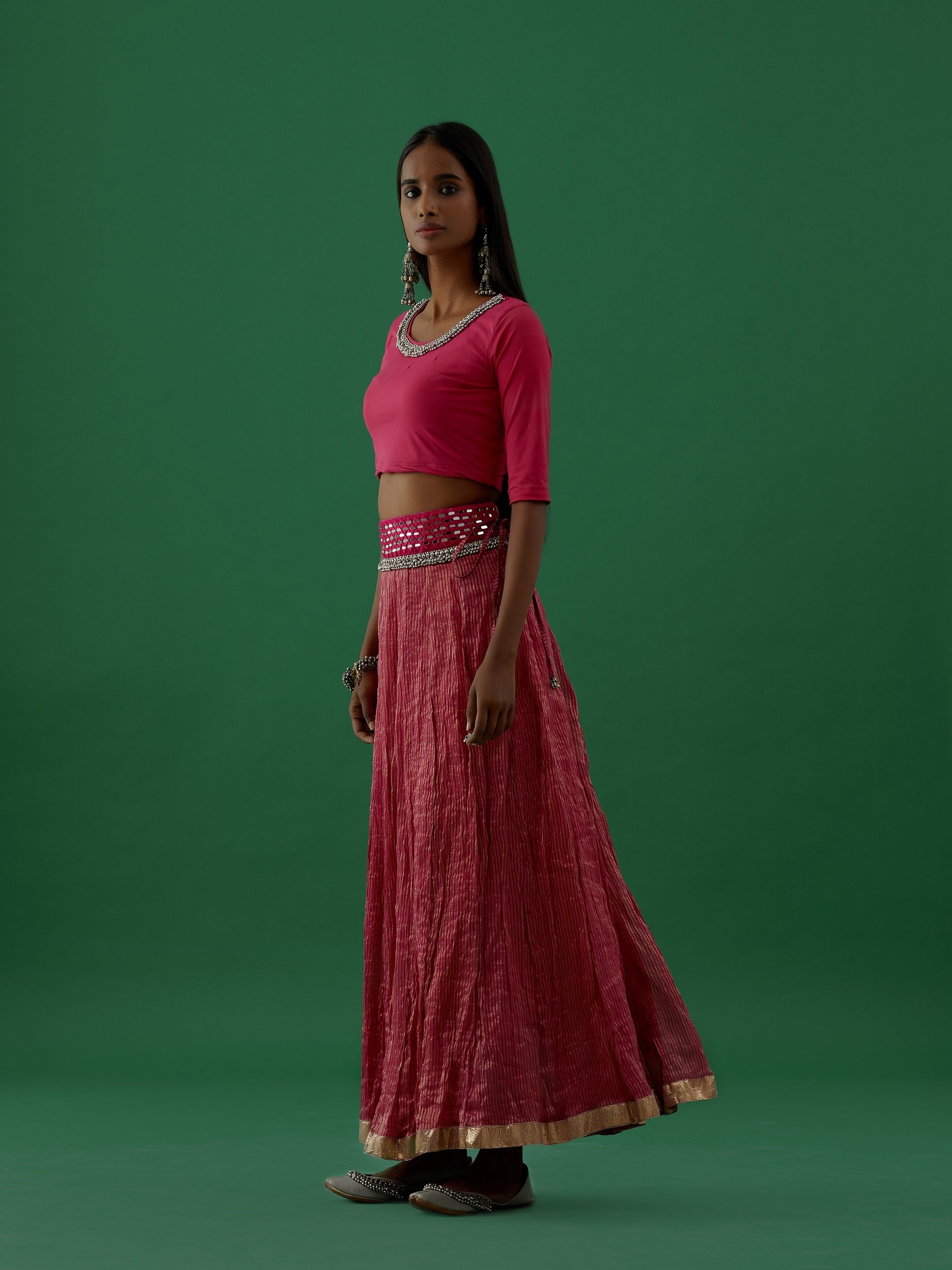 Zohrab Pink (Lehenga) Set