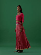 Zohrab Pink (Lehenga) Set