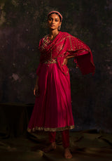 Somya - Pink kurta Set - 5elements