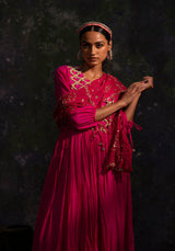 Somya - Pink kurta Set - 5elements