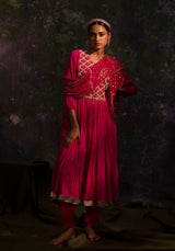 Somya - Pink kurta Set - 5elements