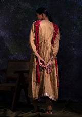 Rutvi - Gold kurta Set - 5elements