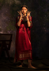 Sudevi -Maroon (kaftan) - 5elements