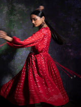 Vrinda - Red Tunic - 5elements