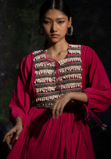 Akriti - Pink kurta Set - 5elements