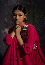 Akriti - Pink kurta Set - 5elements