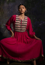 Akriti - Pink kurta Set - 5elements