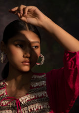 Akriti - Pink kurta Set - 5elements