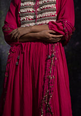 Akriti - Pink kurta Set - 5elements