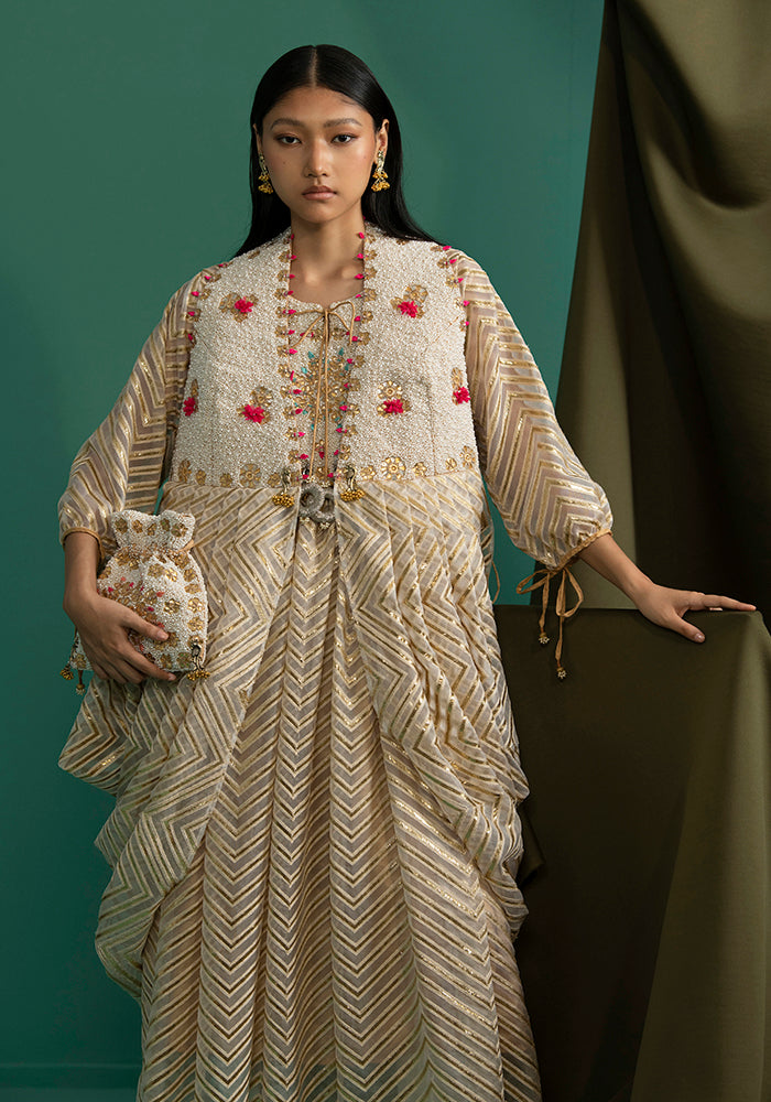 Surya - Gold kurta Set - 5elements