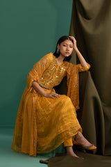 Gopika - Yellow kurta Set -5elements
