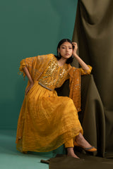 Gopika - Yellow kurta Set -5elements