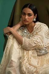 Gopika - Off White kurta Set - 5elements