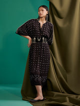 Indulekha - Black (kaftan) - 5elements