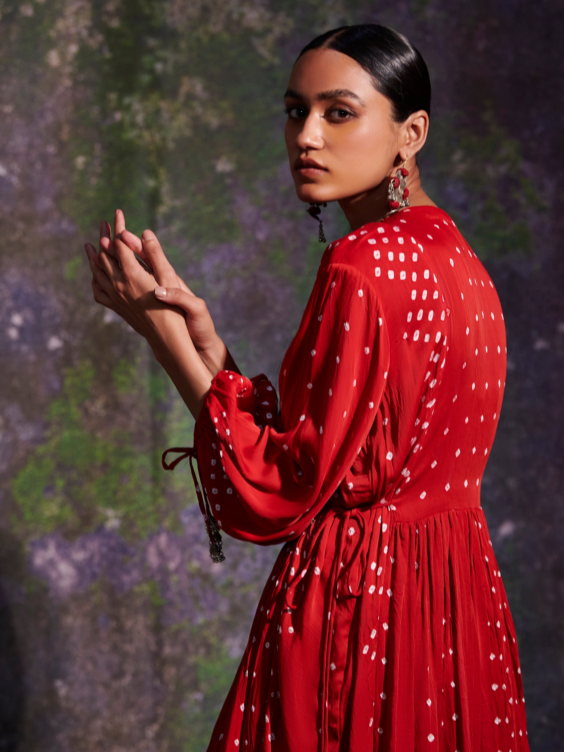 Vrinda - Red Set - 5elements