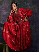 Vrinda - Red Set - 5elements