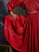 Vrinda - Red Set - 5elements