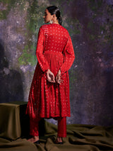 Vrinda - Red Set - 5elements