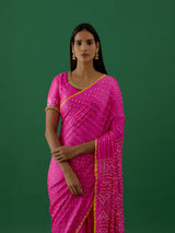 Ambika - Pink Saree - 5elements