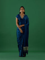 Karya - Blue Saree - 5elements