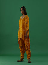 Vishakha - Mustard Co-ords Set - 5elements