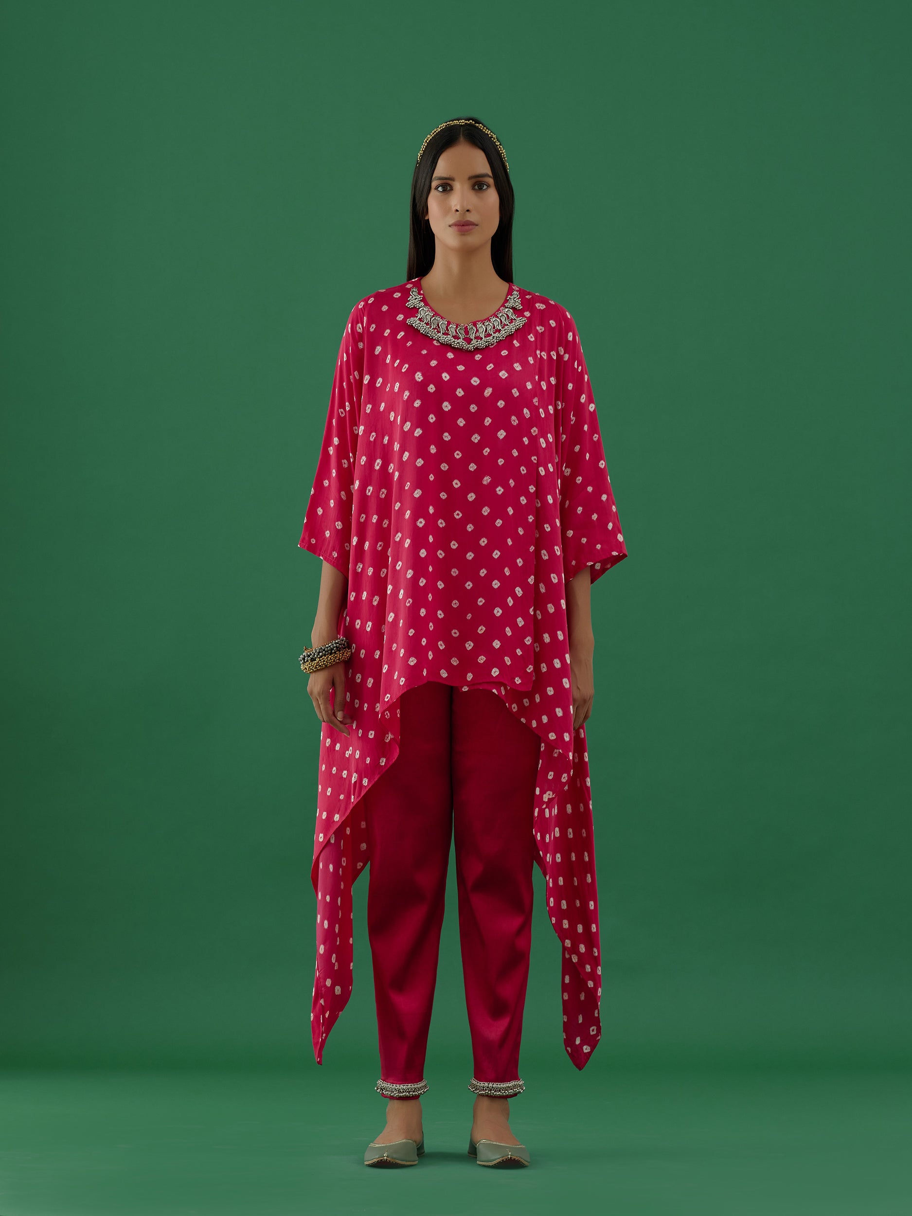 Vishakha - Pink Co-ords Set - 5elements