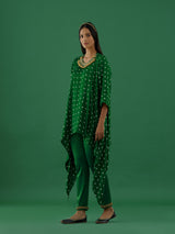 Vishakha - Green Co-ords Set - 5elements